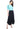 Asymmetrical Wide Leg Midi Pants